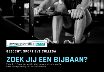 Gezocht: sportieve collega