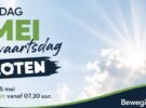 Hemelvaartsdag donderdag 14 mei gesloten
